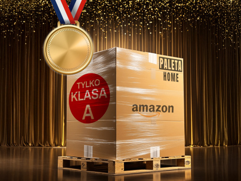 Paleta Home 6000 GOLD zawierająca popularne produkty z nadwyżek magazynowych sieci Amazon